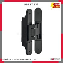 BẢN LỀ ÂM TE 540 3D, ĐEN Hafele 924.17.237