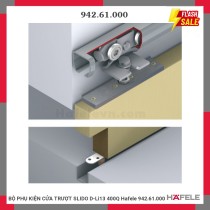 BỘ PHỤ KIỆN CỬA TRƯỢT SLIDO D-Li13 400Q Hafele 942.61.000