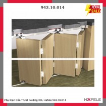 Phụ Kiện Cửa Trượt Folding 30L Hafele 943.10.014