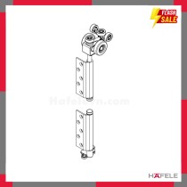 Bộ bản lề và bánh xe cửa trượt 150 kg Hafele 943.34.284