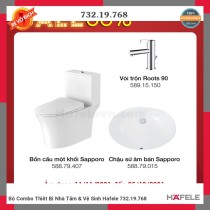 Bộ Combo Thiết Bị Nhà Tắm & Vệ Sinh Hafele 732.19.768