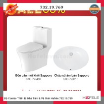 Bộ Combo Thiết Bị Nhà Tắm & Vệ Sinh Hafele 732.19.769