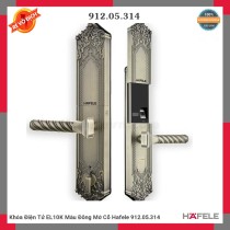 Khóa Điện Tử EL10K Màu Đồng Mờ Cổ Hafele 912.05.314