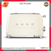 Máy Nướng Bánh Mỳ 2 Lát Smeg TSF01CREU 535.43.665