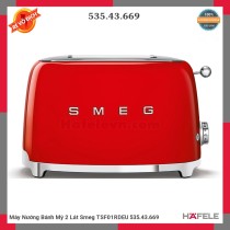 Máy Nướng Bánh Mỳ 2 Lát Smeg TSF01RDEU 535.43.669