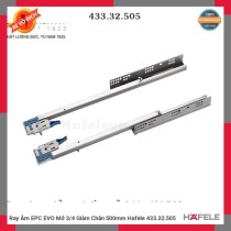 Ray Âm EPC EVO Mở 3/4 Giảm Chấn 500mm Hafele 433.32.505