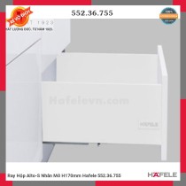 Ray Hộp Alto-S Nhấn Mở H170mm Hafele 552.36.755