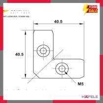 Bas Nối Góc Hafele 260.26.998