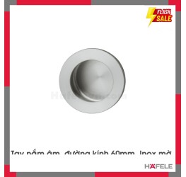 Tay Nắm Tủ Âm Ø60mm Hafele 155.01.491