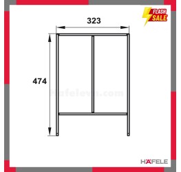 Khay Chia Ngăn Kéo Rộng 400mm Hafele 552.52.303