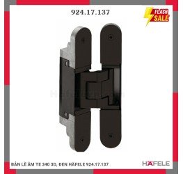 BẢN LỀ ÂM TE 340 3D, ĐEN HÄFELE 924.17.137