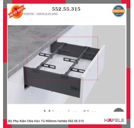 Bộ Phụ Kiện Chia Hộc Tủ 900mm Hafele 552.55.315