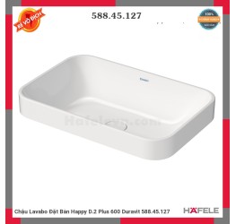 Chậu Lavabo Đặt Bàn Happy D.2 Plus 600 Duravit 588.45.127