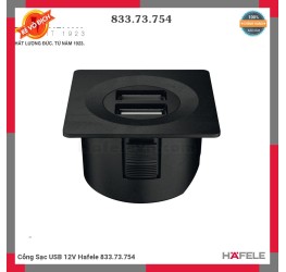 Cổng Sạc USB 12V Hafele 833.73.754