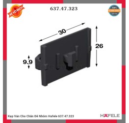 Kẹp Ván Cho Chân Đế Nhôm Hafele 637.47.323