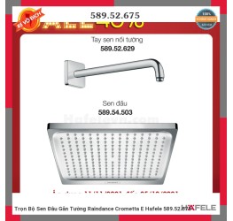 Trọn Bộ Sen Đầu Gắn Tường Raindance Crometta E Hafele 589.52.675