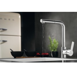 Vòi bếp đầu vòi rút 280 chrome MID1CR SMEG 569.82.270