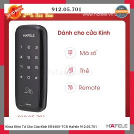 Khóa Điện Tử Cho Cửa Kính ER4400-TCR Hafele 912.05.701