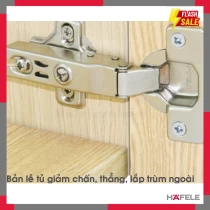 Bản Lề Trùm Ngoài Metalla A 110º Giảm Chẩn Hafele 315.30.721