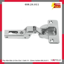 Phụ Kiện Bản Lề Cho Cửa 1 Cánh 19 - 22mm Hafele 408.24.011