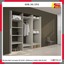 Bộ phụ kiện Concepta 50 (2301-2850mm) HAWA 408.30.593