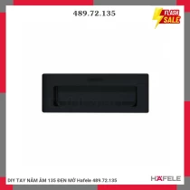 DIY TAY NẮM ÂM 135 ĐEN MỜ Hafele 489.72.135