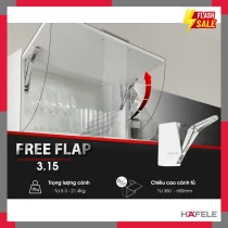 Bộ Tay Nâng Free Flap 3.15 Hafele 493.05.852