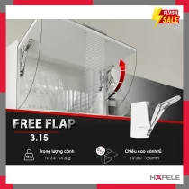 Bộ Tay Nâng Free Flap 3.15 Hafele 493.05.861