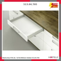 Matrix Box P35 wh. 16/92/500mm Hafele 513.04.705