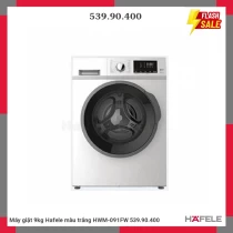Máy giặt 9kg Hafele màu trắng HWM-091FW 539.90.400