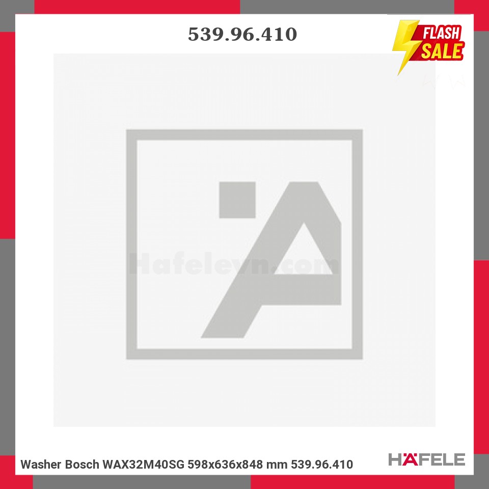 Washer Bosch WAX32M40SG 598x636x848 mm 539.96.410