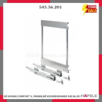 BỘ KHUNG COMFORT II, 590MM,BÊ KESSEBOEHMER 545.56.201