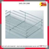 BỘ 3 RỔ LƯỚI COMFORT I 400 PHẢI KESSEBOEHMER 545.59.180