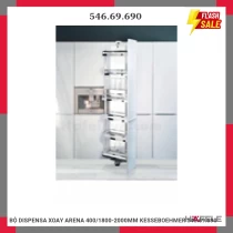 BỘ DISPENSA XOAY ARENA 400/1800-2000MM KESSEBOEHMER 546.69.690