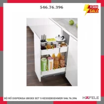BỘ RỔ DISPENSA UBOXX SET 5 KESSEBOEHMER 546.76.396