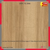 
Ván Dăm Phủ Melamine 2800 X 2070mm Egger E1 Màu Natural Pacific Walnut



 Hafele 564.73.506