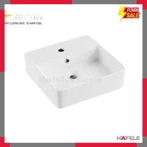 Chậu Sứ Lavabo Đặt Bàn Sapporo Hafele 588.79.072