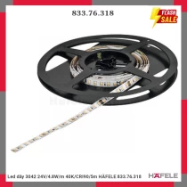 Led dây 3042 24V/4.8W/m 40K/CRI90/5m HÄFELE 833.76.318
