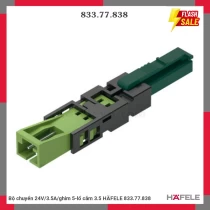 Bộ chuyển 24V/3.5A/ghim 5-lổ cắm 3.5 HÄFELE 833.77.838