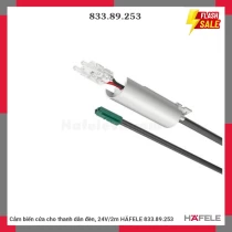 Cảm biến cửa cho thanh dẫn đèn, 24V/2m HÄFELE 833.89.253