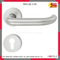 TAY NẮM GẠT CHỐNG CHÁY =KL, BKS Hafele 903.92.110