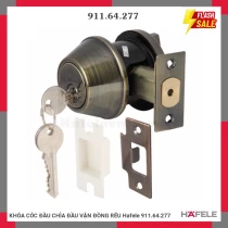 KHÓA CÓC ĐẦU CHÌA ĐẦU VẶN ĐỒNG RÊU Hafele 911.64.277