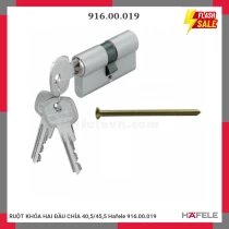 RUỘT KHÓA HAI ĐẦU CHÌA 40,5/45,5 Hafele 916.00.019