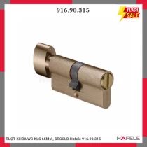 RUỘT KHÓA WC KLS 65MM, SRGOLD Hafele 916.90.315