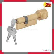 Ruột Khóa 1 Đầu Vặn 1 Đầu Chìa 60mm Hafele 916.96.662