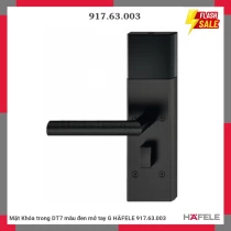 Mặt Khóa trong DT7 màu đen mở tay G HÄFELE 917.63.003