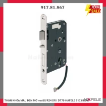 THÂN KHÓA MÀU ĐEN MỜ mat65/R24 DR I DT70 HÄFELE 917.81.867