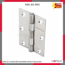 BẢN LỀ LÁ INOX MỜ 63X44MM HÄFELE 926.22.903