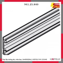 Ray lắp tường,alu, màu bạc, 8x4000(WxL) HÄFELE 941.25.840