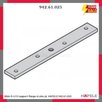 Slido D-Li13 support flange st.zinc pl. HÄFELE 942.61.025